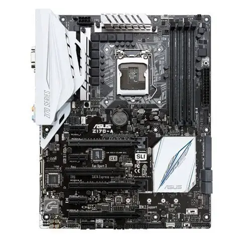 Asus Z170-A Intel Z170 Soket 1151 DDR4 3400MHz(O.C.) Sata 3 M.2 USB 3.1 ATX Anakart