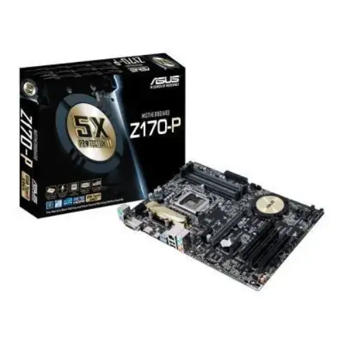 Asus Z170-P Intel Z170 Soket 1151 DDR4 3466MHz(O.C.) Sata 3 M.2 USB 3.0 ATX Anakart