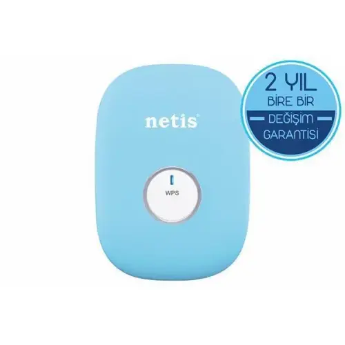 Netis E1+ 300Mbps N Range Extender Mavi