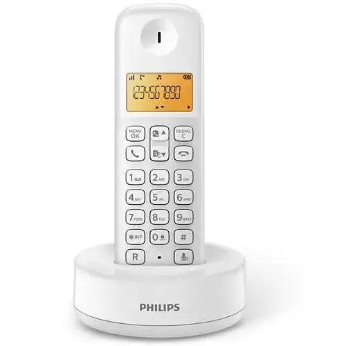 Philips D1301 Beyaz Dect Telefon