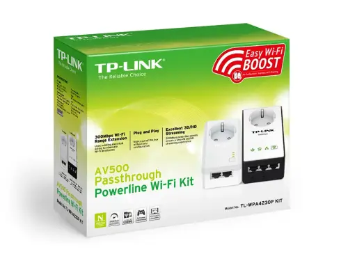TP-Link TL-WPA4230Kit 500Mbps Powerline Kit