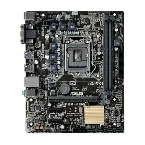 Asus H110M-K D3 DDR3 USB3.0 S+V+GLAN 16x 1151p