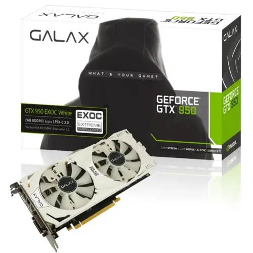 Galax GTX950-EX OC 2GB DDR5 128Bit 2xDVI/HDMI/DP