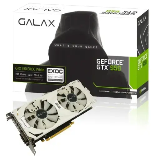 Galax GTX950-EX OC 2GB DDR5 128Bit 2xDVI/HDMI/DP	