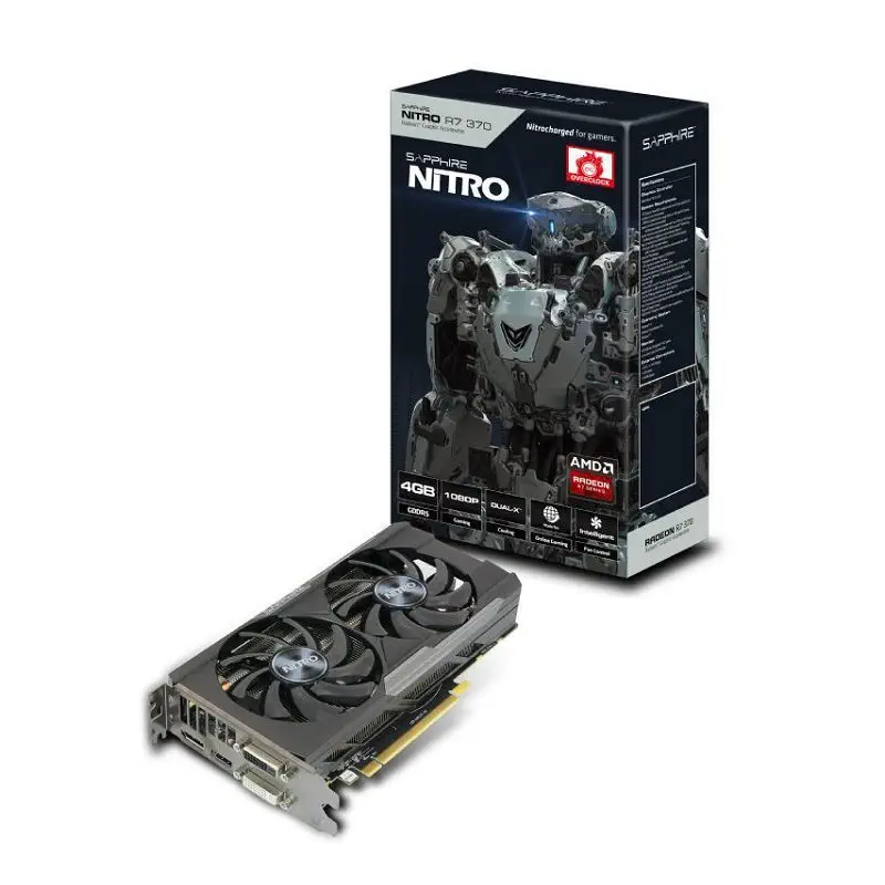 Sapphire R7 370 OC Nitro Dual-X 4 GB (11240-04-41G) Ekran Kartı