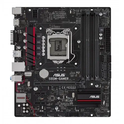 Asus B85M-Gamer B85 DDR3 SATA3 GLAN USB3 1150p