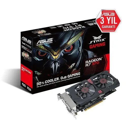Asus Strix-R7370-DC2OC 256Bit 2GB Gaming 16x