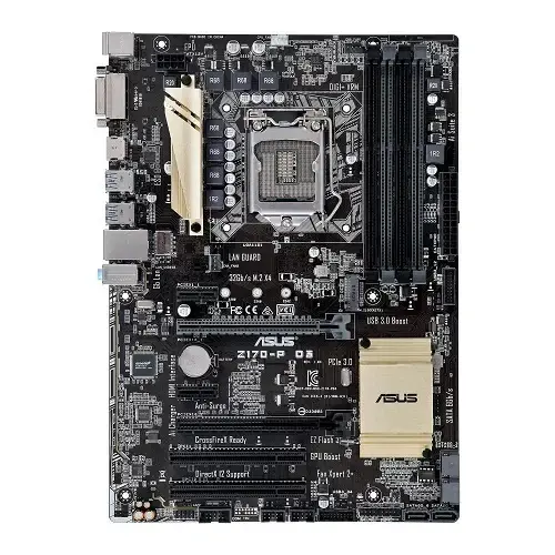 Asus Z170-P D3 DDR3 S+V+GLAN 16x 1151p