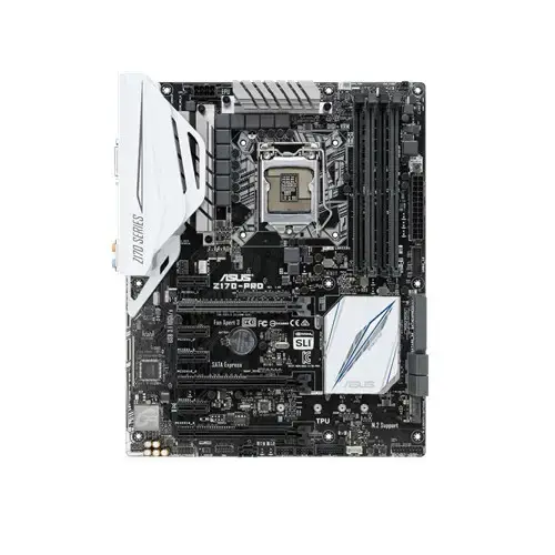 Asus Z170-Pro Intel Z170 Soket 1151 DDR4 3866MHz(O.C.) Sata 3 M.2 USB 3.1 ATX Anakart