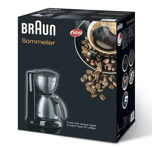 Braun KF610 Cafehouse Sommelier Kahve Makinesi