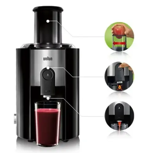 Braun Multiquick 5 J500 Katı Meyve ve Sebze Sıkacağı