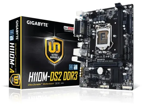 Gigabyte H110M-DS2 DDR3 V+SATA+GLAN 1151p	