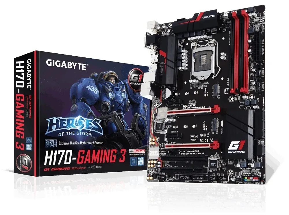 Gigabyte H170-Gaming 3 DDR4 S+V+GL 1151p