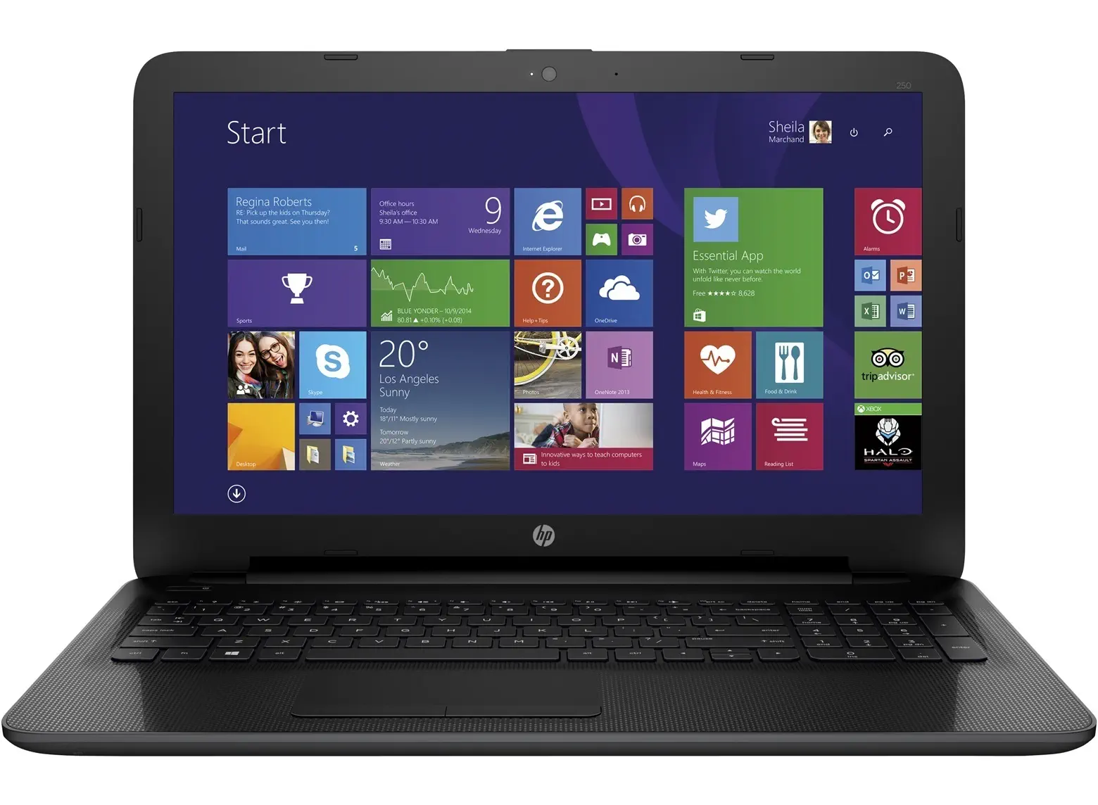 HP 250 G4 P5U06EA Intel Core i5-6200U 2.3GHz / 2.8GHz 4GB 500GB 2GB R5 M330 15.6 Win10 Notebook