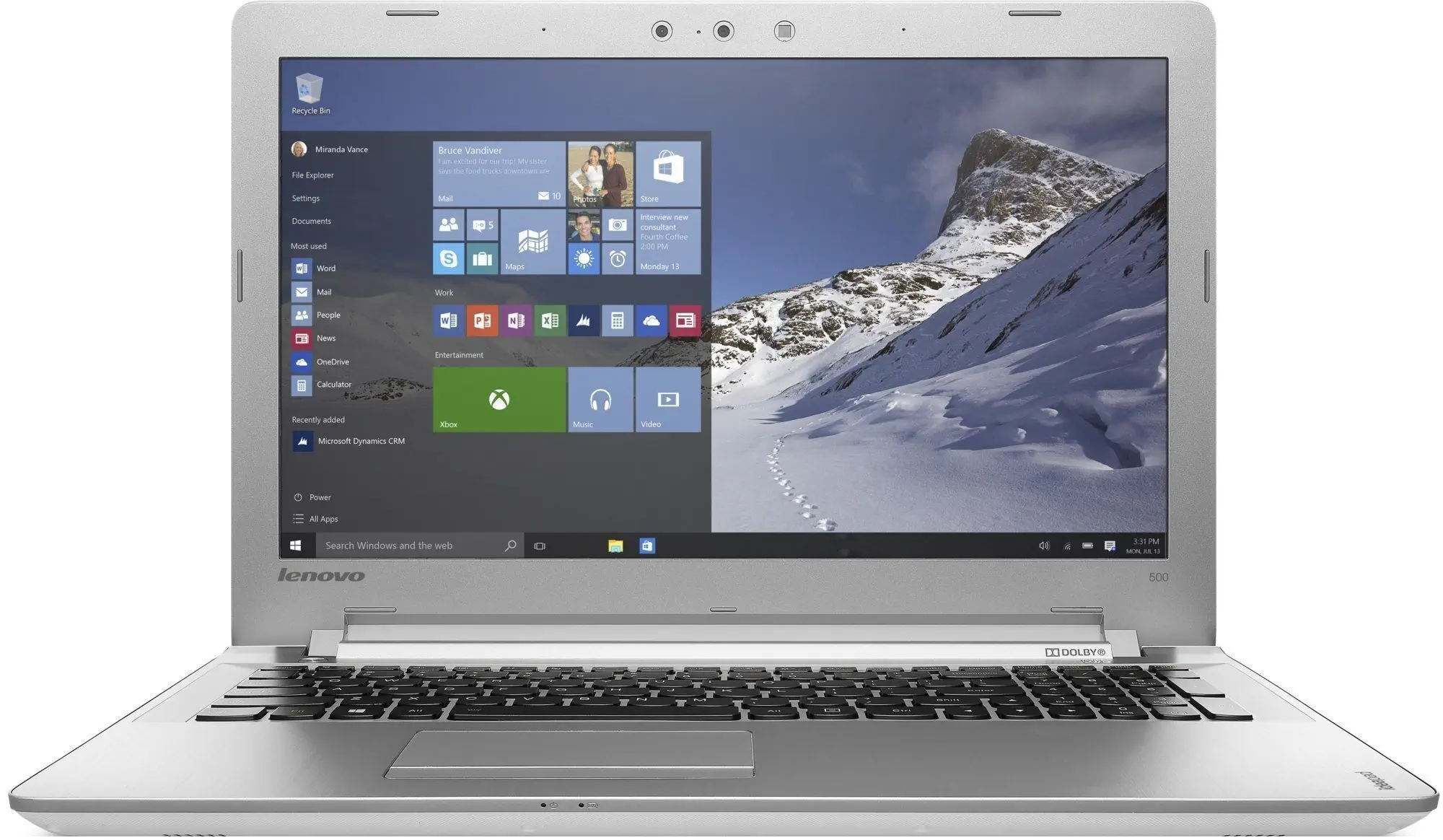 Lenovo Ideapad 500-15ISK 80NT00Q1TX Intel Core i5-6200U 2.3GHz / 2.8GHz 8GB 1TB 2GB R7 M360 15.6″ Full HD FreeDos Beyaz Notebook