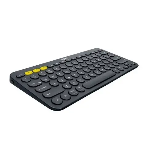 Logitech K380 TR Q Multi Device Kablosuz Siyah Bluetooth Klavye - 920-007586