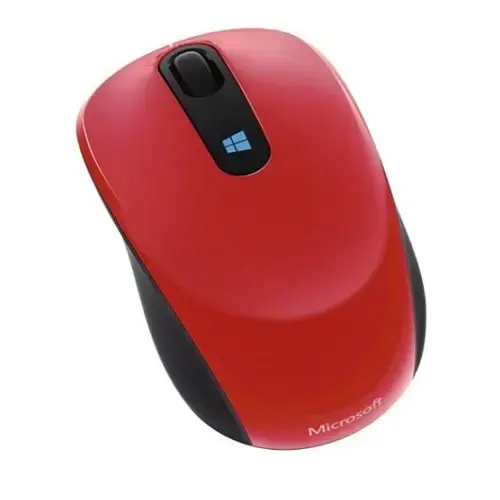 Microsoft 43U-00025 Sculpt Mobile Mouse - Kırmızı