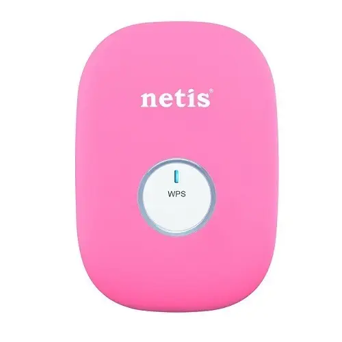 Netis E1+ 300Mbps N Range Extender Pembe