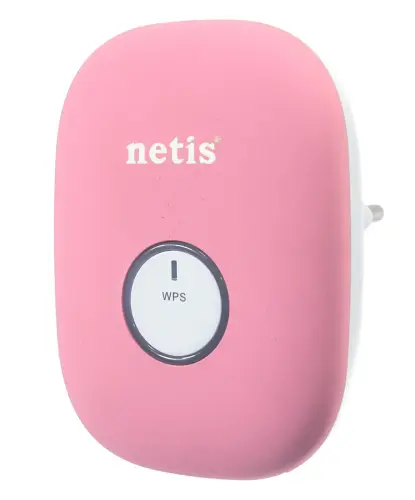 Netis E1+ 300Mbps N Range Extender Pembe