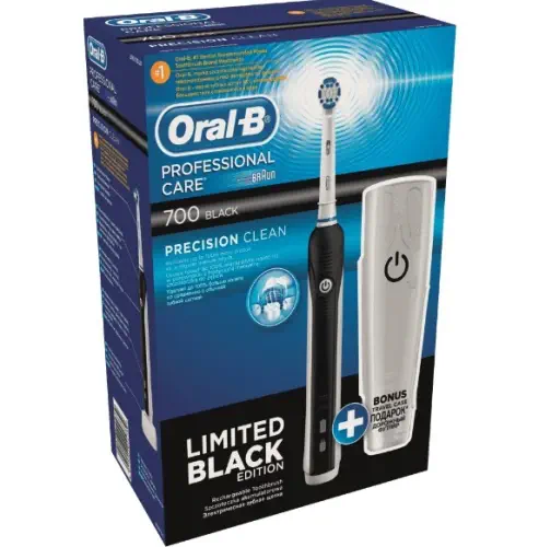 Oral-B D16 Professional Care 700 Siyah Diş Fırçası