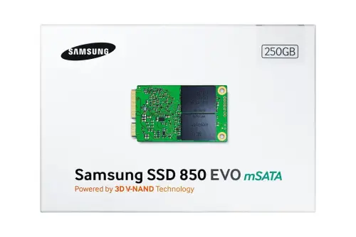 Samsung 850 Evo 250GB 2.5″ 540MB/520MB/s mSATA SSD Disk - MZ-M5E250BW	