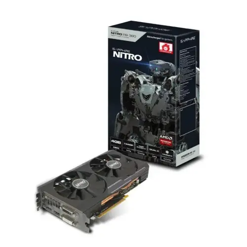 Sapphire R9 380X OC Nitro Dual-X 11250-01-20G 4 GB Ekran Kartı