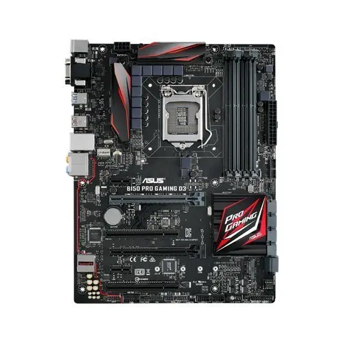 Asus B150 PRO GAMING D3 DDR3 USB3.1 16x 1151p