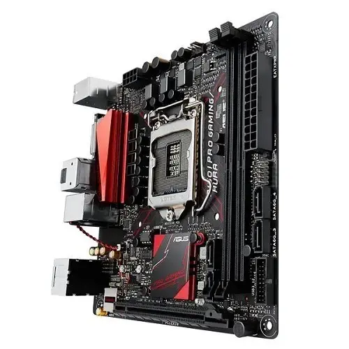 Asus B150 Pro Gaming/Aura Intel B150 Soket 1151 DDR4 2133 MHz Sata 3 M.2 USB 3.1 HDMI/D-Sub ATX Anakart