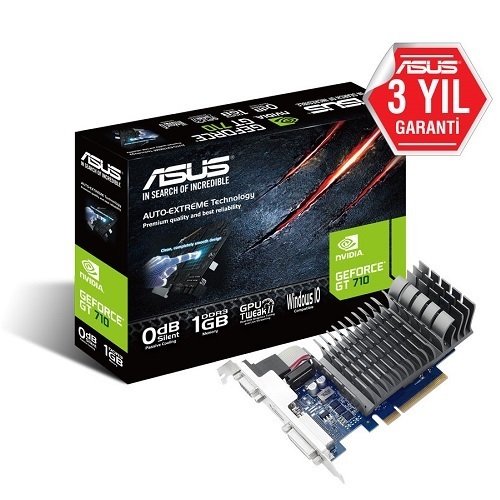 ASUS GT710 1GB 32Bit DDR5 DVI/HDMI Ekran Kartı
