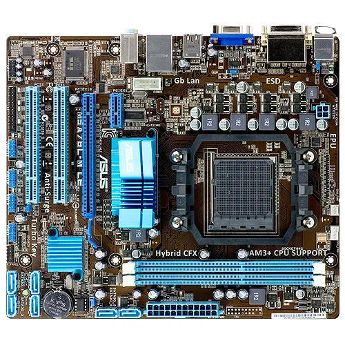 Asus M5A78L-M LE/USB3 AMD 760G/SB710 Soket AM3+ DDR3 1866MHz Micro ATX Anakart