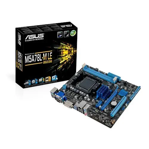 Asus M5A78L-M LE/USB3 AMD 760G/SB710 Soket AM3+ DDR3 1866MHz Micro ATX Anakart