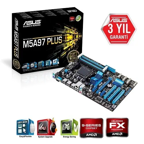 Asus M5A97 Plus S+V+GLAN USB3.0 AM3+