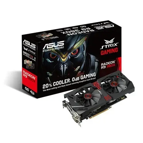 Asus STRIX-R9380X-OC 256Bit 4GB Gaming DDR5