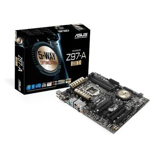 Asus Z97-A/USB3.1 DDR3 SATA3 GLAN 1150p 16x