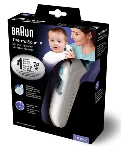 Braun IRT 6020 Thermoscan Kulaktan Ateş Ölçer