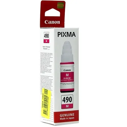 Canon GI-490M Kırmızı Mürekkep Kartuşu (G1400-G2400-G3400-G4400)