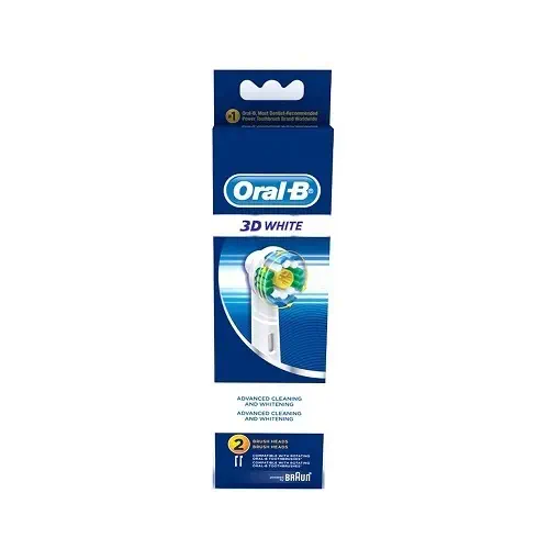 Oral-B Diş Fırçası Yedek Başlığı Pro 3D White 2 Adet
