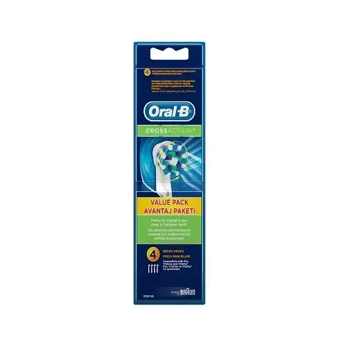 Oral-B EB50-4 Cross Action 4` Lü Yedek Başlık