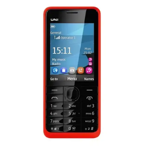 Pyramid Unipad Kırmızı Cep Telefonu 