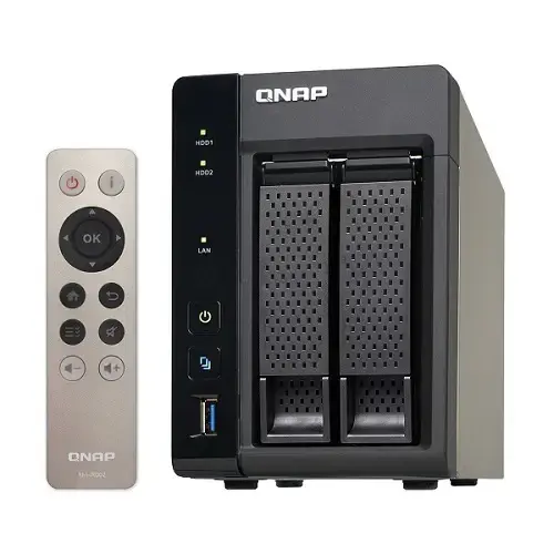 Qnap TS-253A 2 Disk Yuvalı 4GB Ram Tower Nas Depolama Ünitesi