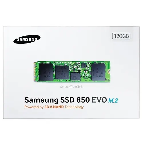 Samsung 850 Evo 120GB 2.5″ 540MB/500MB/s SSD Disk - MZ-N5E120BW	