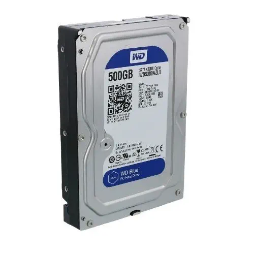 WD Blue WD5000AZLX 500GB 7200rpm 32MB Cache SATA 6Gb/s 3.5″ 32MB Cache Harddisk