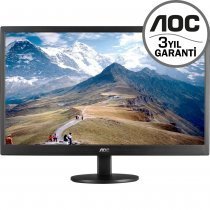 AOC E2270SWN 21.5" 5ms VGA VESA Siyah Monitör