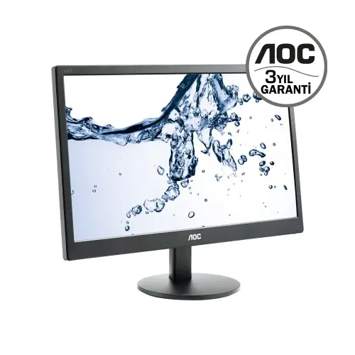 AOC E970SWN 18.5″ 1366x768 5ms 60Hz (Analog) Led Monitör