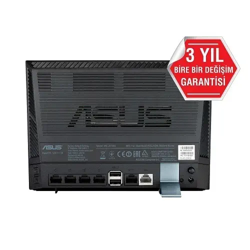 Asus DSL-AC56U 1200Mbps ADSL VDSL Kablosuz Modem