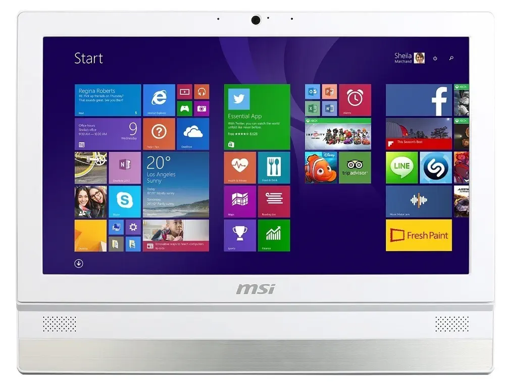 Msi Adora 20 2M-032XTR Intel Core i5 4210M 2.6GHz / 3.2GHz 4GB 500GB 19.5″ HD FreeDOS All In One Bilgisayar