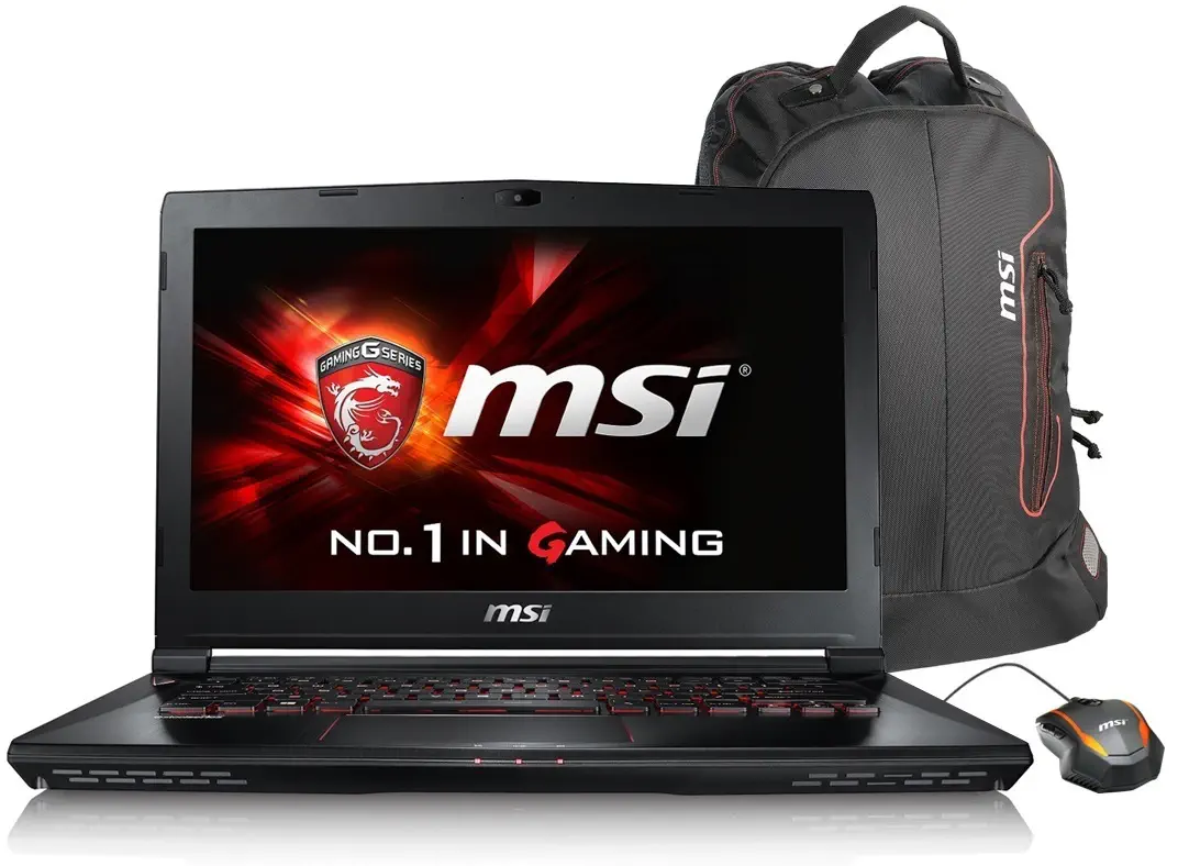 MSI GE62 6QD(Apache Pro)-885XTR Intel Core i7 6700HQ 2.6GHz/3.5GHz 32GB 128GB SSD+1TB 2GB GTX960M 15.6″ Full HD Freedos Notebook