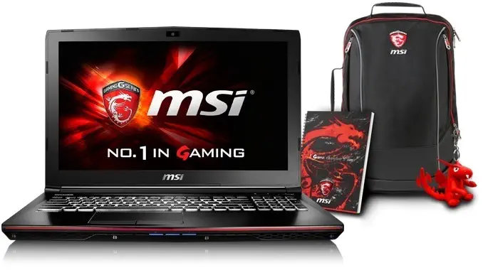 MSI GE62 6QD(Apache Pro)-885XTR Intel Core i7 6700HQ 2.6GHz/3.5GHz 32GB 128GB SSD+1TB 2GB GTX960M 15.6″ Full HD Freedos Notebook