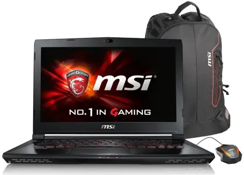 MSI GE72 6QD(Apache Pro)-231XTR Intel Core i7 6700HQ 2.6GHz / 3.5GHz 16GB 256GB SSD+1TB 2GB GTX960M 17.3″ Full HD FreeDOS Notebook
