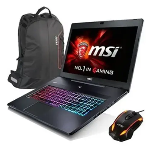MSI GS72 6QE(Stealth Pro)-243TR Intel Core i7-6700HQ 2.6GHz/3.5GHz 16GB 256GB SSD+1TB 3GB GTX970M 17.3″ Full HD Win 10 Gaming Notebook